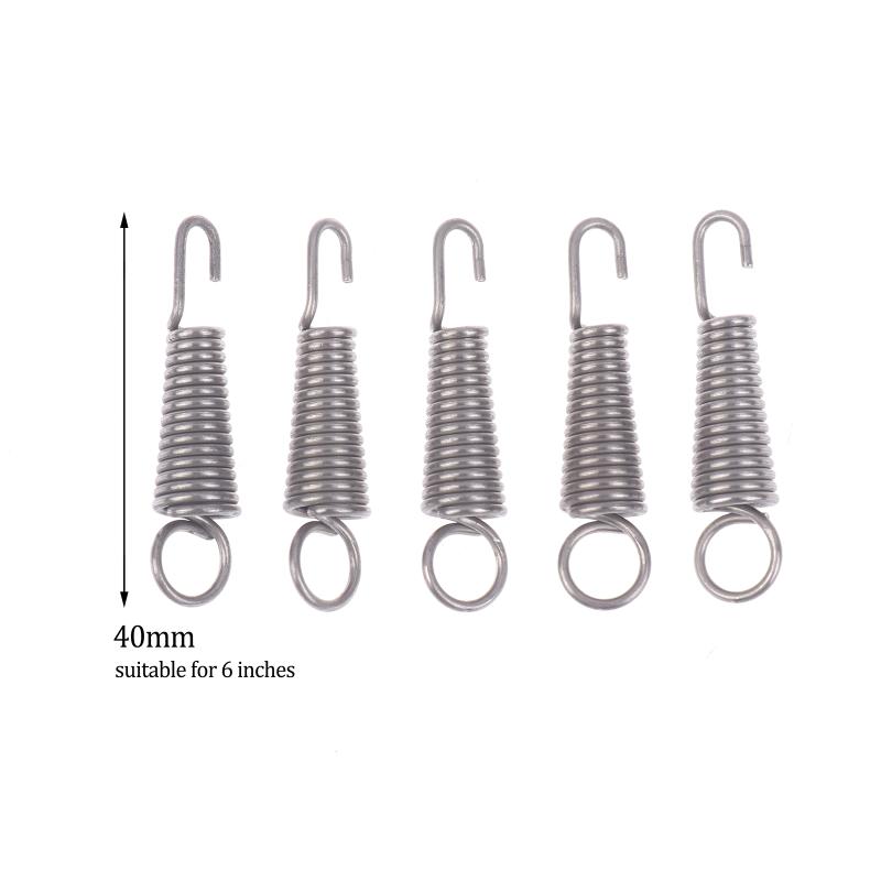 Pevná prodlužovací pružina pro kleště Vise Grip 3 5 ks 30 40 50 55 mm Blokovací kleště Spolehlivá náhradní díl pro domácí dílnu Garáž 40mm 5pcs gray