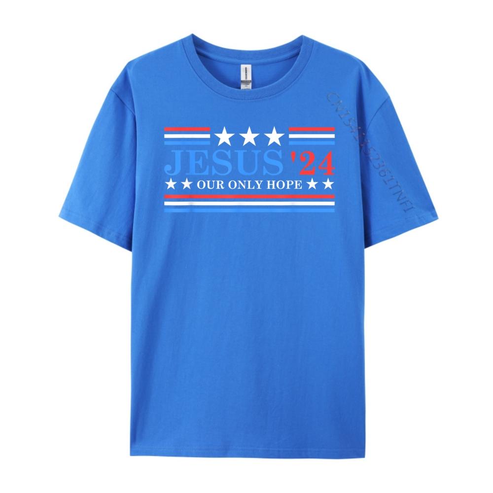 Jesus Christ 2025 President USA Election Political Parody Shirts Graphic Tee Harajuku Camisetas Hombre Happy New Years