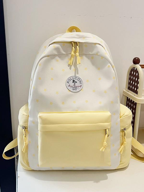 Korean Style Women's Versatile Large Capacity Backpack - Lightweight, Sweet Mori Girl Design for Middle School Students and Travel