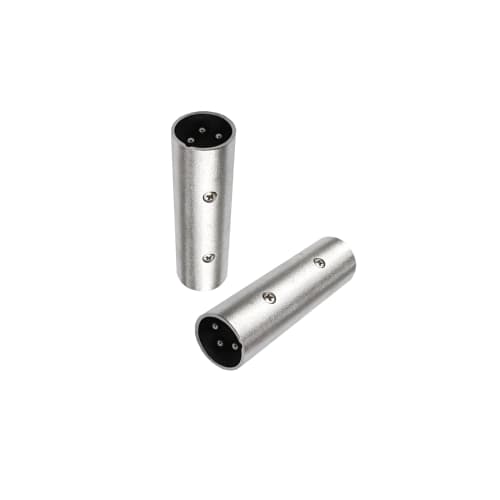 VolutyTek XLR Male to 3-Pin XLR Microphone Adapter Connector Compatible with 2 Recorder Mixing Consoles