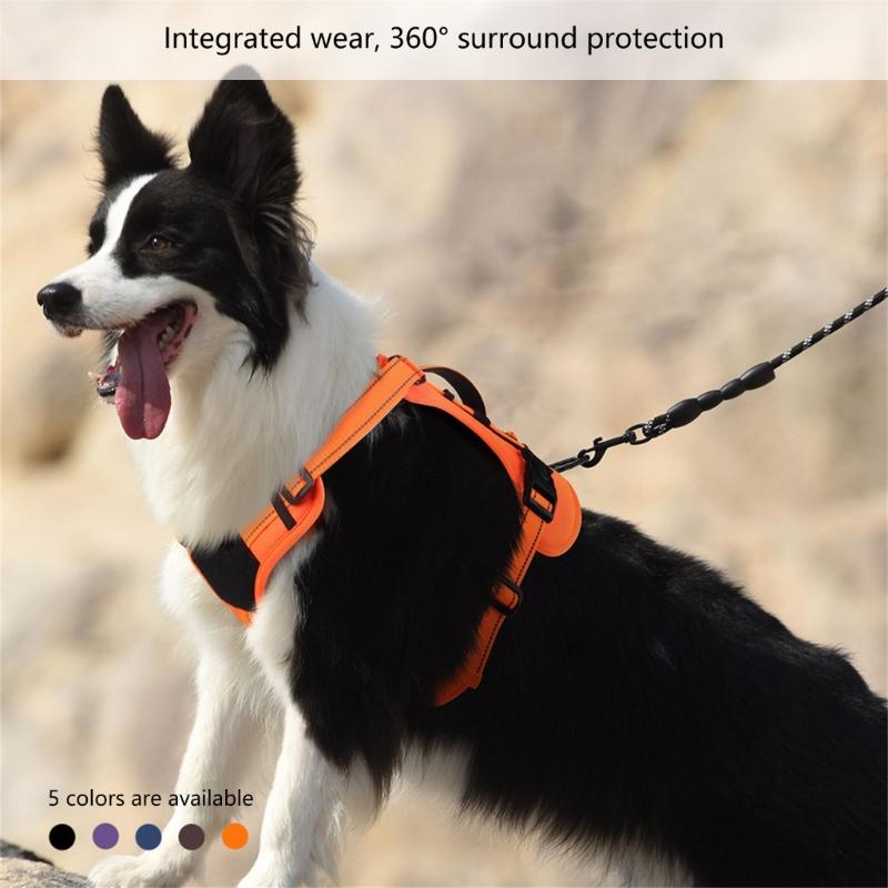 Dog Vest Adjustable Training Harness for Large Medium Dogs Harnesses Strong Multifunctional Leash Harness Soft Handle