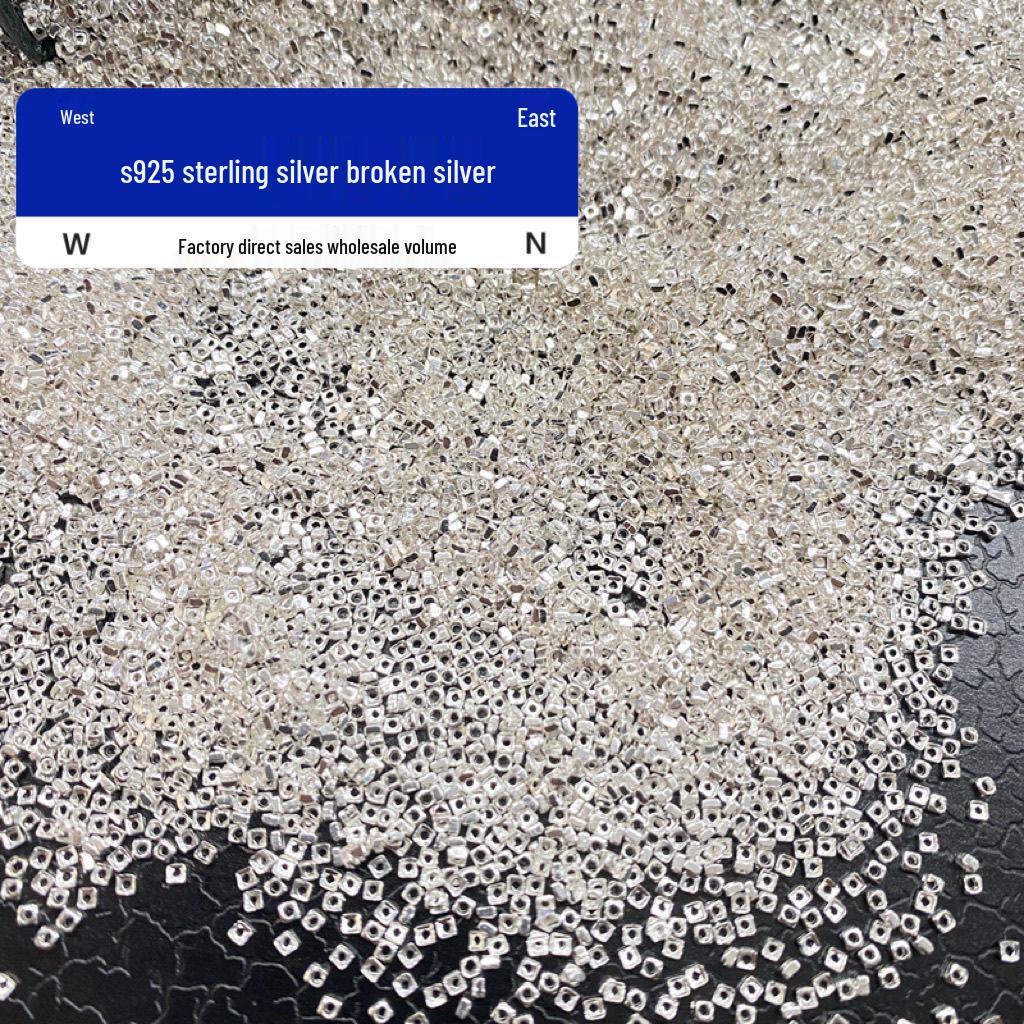 Sterling Silver 925 Broken Spacers for Handmade Bracelets & Necklaces