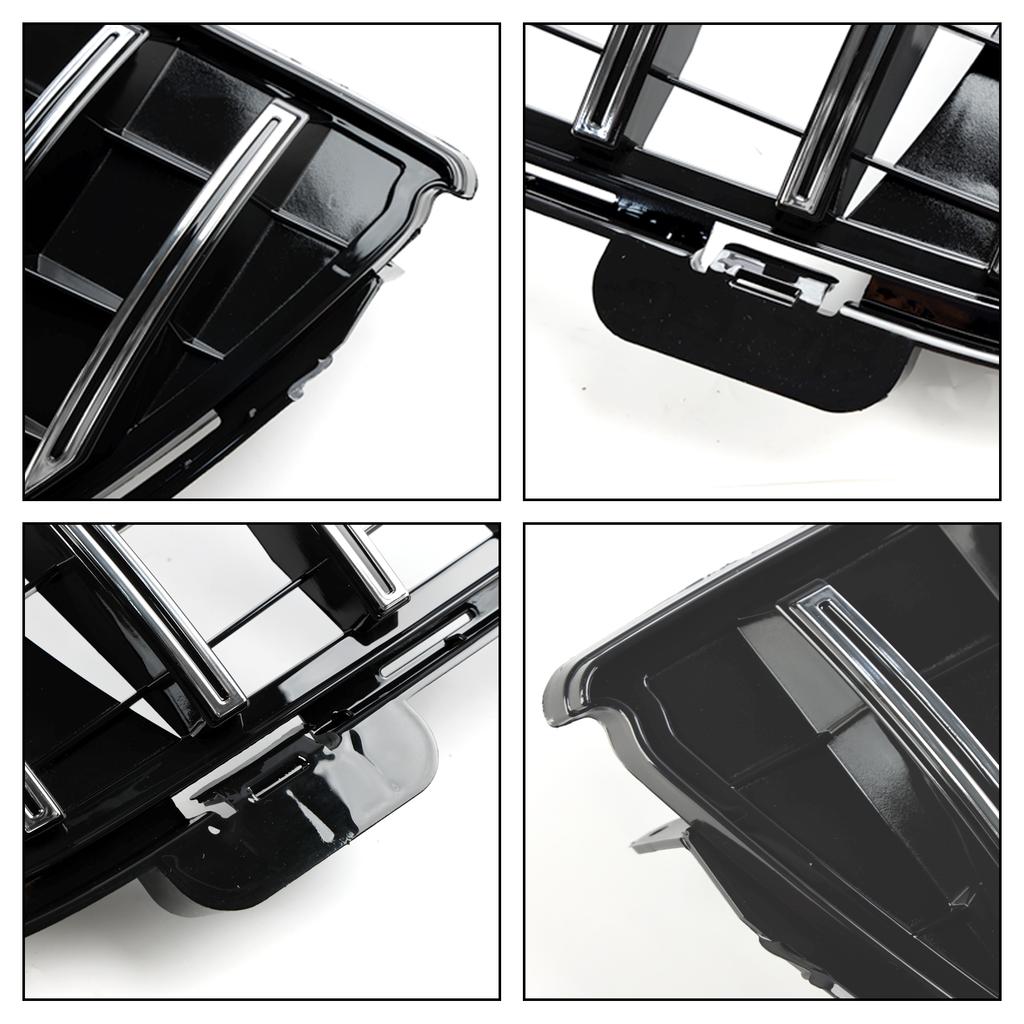 Front Bumper Grill Grille Fit Mercedes-Benz GL X164 GL450 GL500 2010-12 Chrome