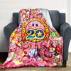 1 Stück Kirby1 Decke, Geschenk, für Männer und Frauen, Weiche Decke, Gut für Schlafsofa Couch Reisen, Leichte Flanelldecke