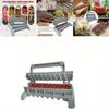 1pc, Easy Kebab Maker, Single-Row Plastic Skewer Mold, Food Safe and Portable for Effortless BBQ, Kitchen Supplies