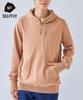 Nissen Cotton Pullover Hoodie 3L and Loose Size L Men's 100% (Sizes Up, Fit) Black,