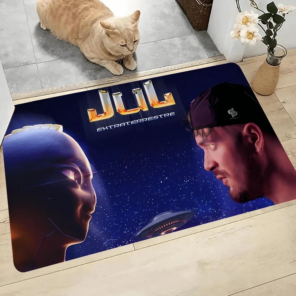 Rapper J-JuL C'est Pas Des Lol Floor Mat Soft Anti-slip Rug for Bathroom Bedroom Stylish Welcome Doormat Machine Washable