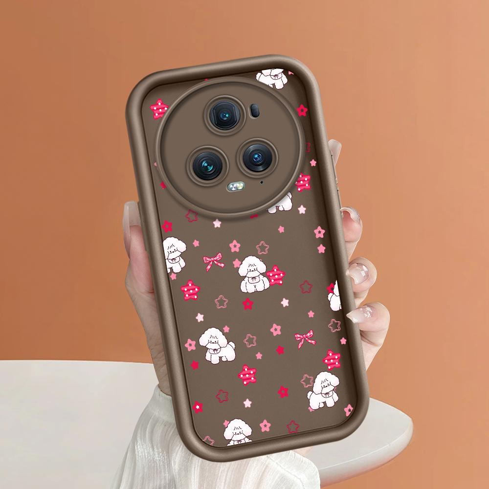 Mäkký silikónový štvorcový rebrík so vzorom tlače Kryt telefónu Úplný kryt fotoaparátu Gumené puzdro odolné voči nárazom pre Huawei Honor