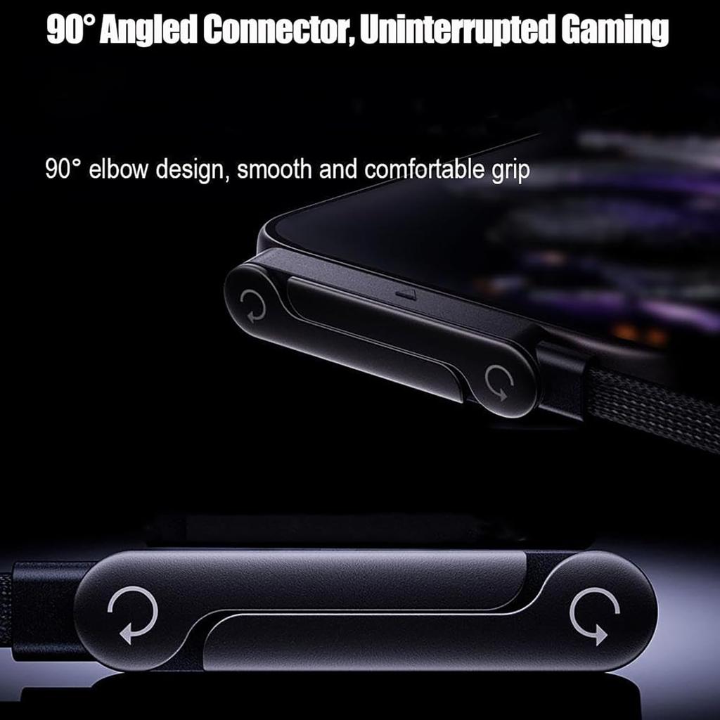 240w Braided Fast Charge Cable with Built-in Phone Stand Invisible Holder Charger Cable Fast Charging Cord Built-in Phone Stand