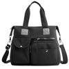FORRICA Tote Large Capacity Shoulder Oxford Crossbody Perfect for and Black Women's Bag, Bag, Cloth, Waterproof, Bag, Commuting, Travel, More,