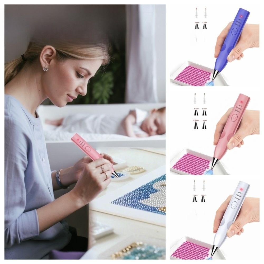 Low Noise Wireless Drill Pen Creative Electric Art Pen Rhinestone Painting