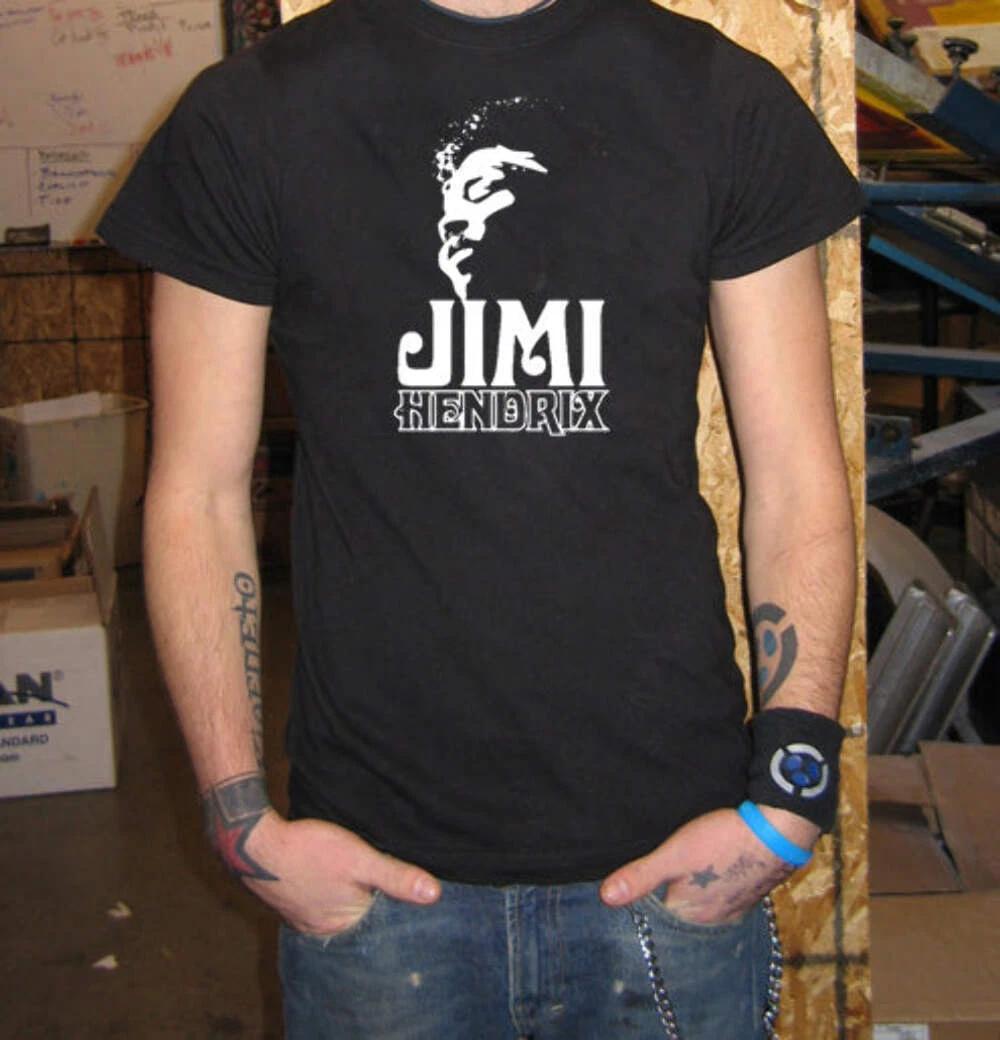 Jimi Hendrix – Retro Vintage Guitar Woodstock T-Shirt M