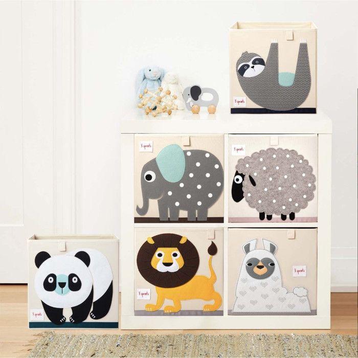Petit Meuble De Rangement Pour Jouets 3 SPROUTS Renard
