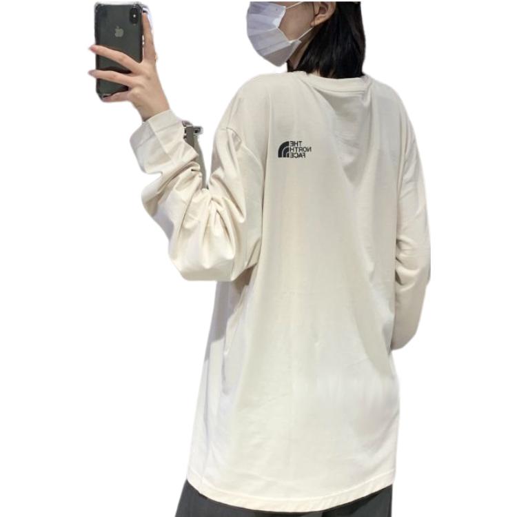 The North Face T Shirt Unisex Ivory NT7TN01C