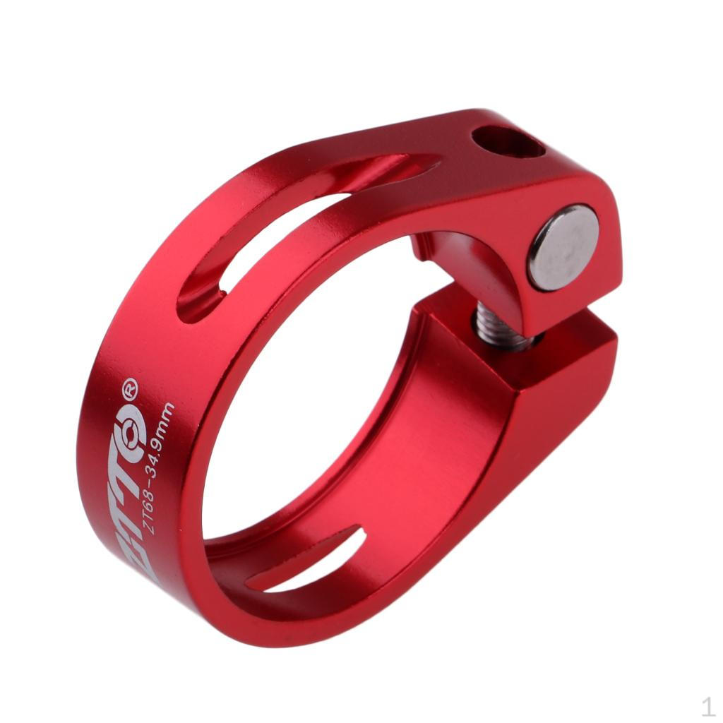 Seat Post Clamp Ultralight Locking Seatpost Tube Clip