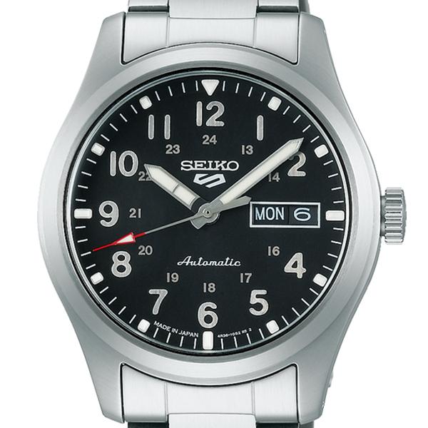 Seiko Watch 5 Sports FIELD Sports Style SBSA111 Men's black