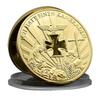 У меня есть памятная медаль-монета comrade hollow challenge coin для Немецкого Креста золотая монета, посвященная Первой мировой войне.