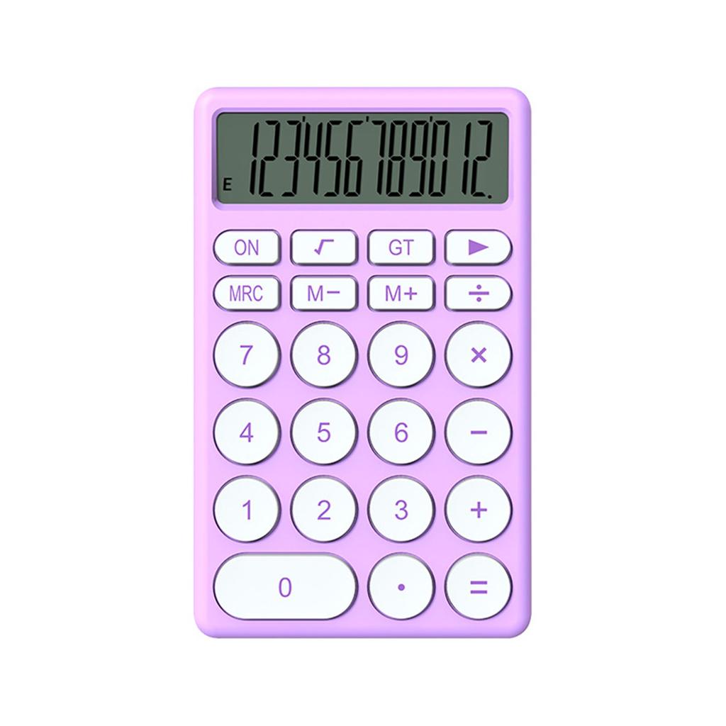 Cartoon Calculator Multifunctional Handheld Small Pocket Calculator with Large Display for Desktop O