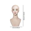 Female Manikin Head Display Stand Hat Rack Holder for Hairpieces Necklace