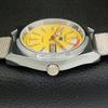 Seiko 5 AUTOMATIC VINTAGE REFURBISHED 6309A JAPAN MENS YELLOW WATCH A440908-4 Sk-a440908