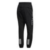 Adidas Must Haves Fashion Letter Loose Comfortable Breathable Sports Long Pants Men bottoms Black FM5428