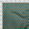 oneOone Cotton Flex Fabric Floral & Paisley Block Print Sewing Fabric BTY 40 Inch