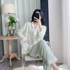 Women's Island Fleece Pajamas - High-End Minimalist Long Sleeve & Pants Thick Warm Set for Autumn/Winter