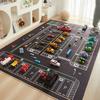 Kids Number Rug Educational Toy Non Slip Easy Clean Nursery Playroom Activity Center Decor Learning Mat Children Carpet Fashion