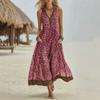 2026 European and American Elegant Leopard Print Sleeveless Vest Zipper Deep V-neck Dress, Hooded Temperament Women's Summer
