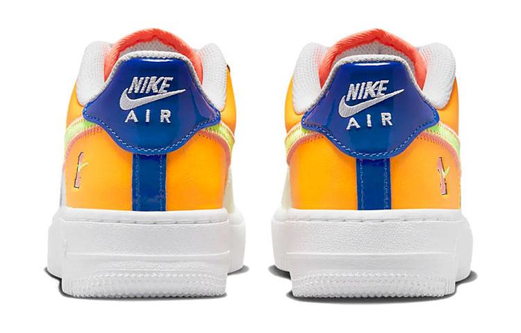Kids' Sneakers Nike Air Force 1 LV8 GS 'Player One - Laser Orange'