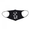 Off White Arrow Zebra Print Face Mask