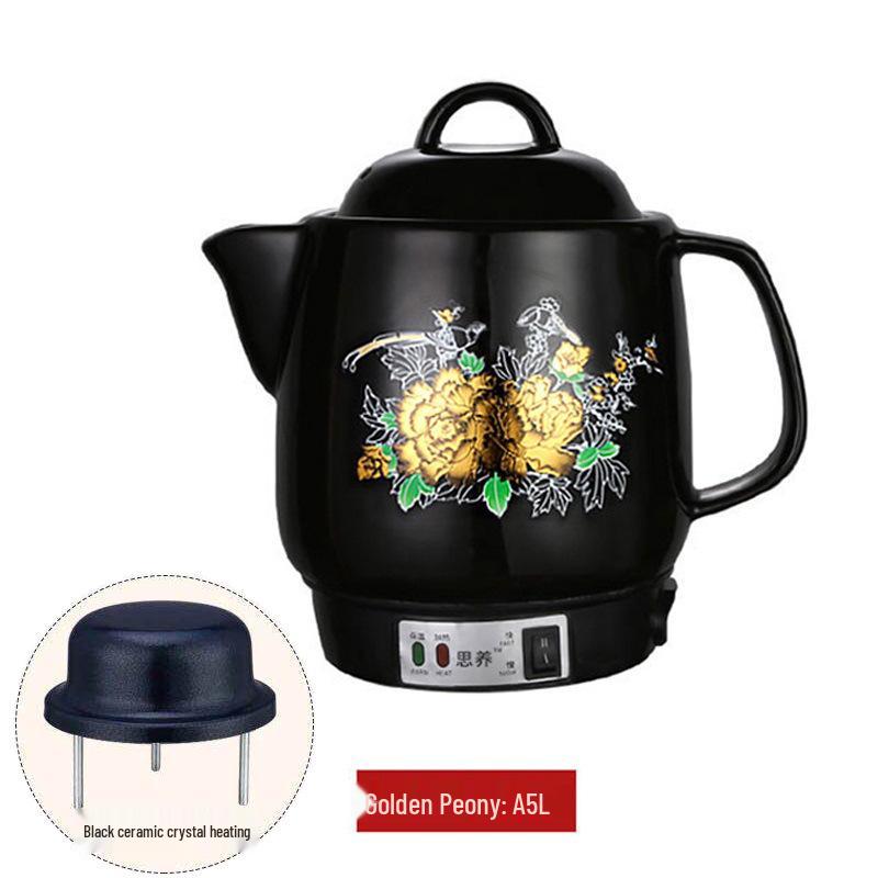 Siyang Jinhua A Electric Ceramic Medicine Kettle 3-5L - Automatic Boiling and Decoction