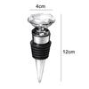 Crystal Heart Shaped Zinc Alloy Vacuum Sealed Wine Bottle Stopper Bar Tools