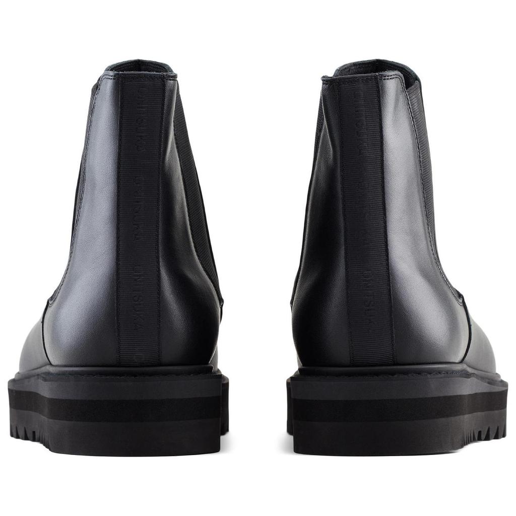 ONITSUKA TIGER Side Gore Comfortable Versatile Short Chelsea Boots Men Boots Black 1181A442-007