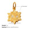 Niche Gold Star Moon Sun Planet Pendant Fashion Versatile Oil Drip Diamond Personalized Accessories