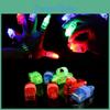 Leuchtende LED-Fingerlichter für aufregende Party-Treffen Großhandel Kunststoffringe