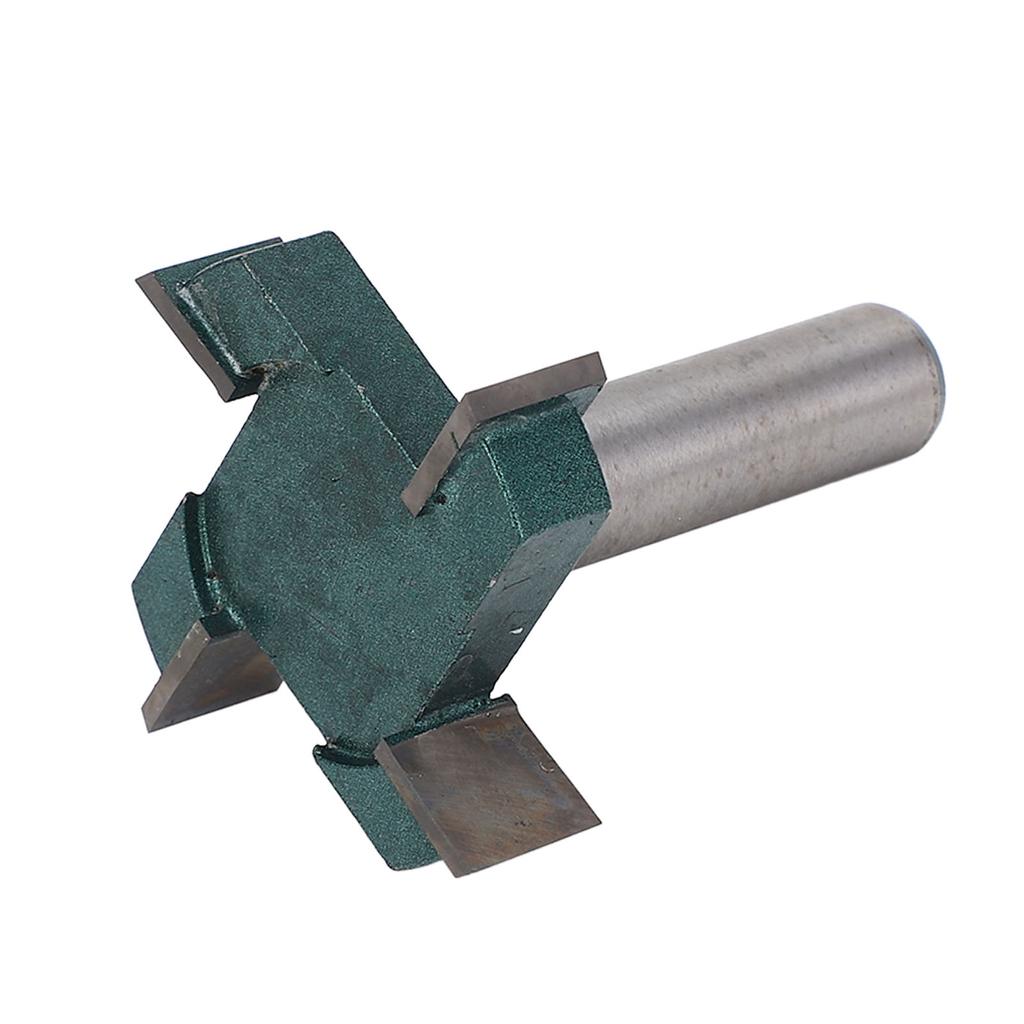 Freză CNC 4 Flute în formă de T pentru curățarea suprafeței placajului, freză de frezat pentru prelucarea lemnului, coadă 12 2