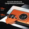 For Samsung Galaxy S25 FE Magnetic Case Ring Holder Foldable Kickstand TPU PC Phone Cover with Camera Lens Slider