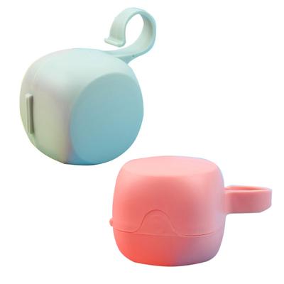 Baby-Fütterungsnippel Aufbewahrungsbox Tragbare Baby-Kleinkind-Kinder Schnullernippel-Halter für Etui-Halter Reiseaufbewahrungsbox
