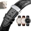 Men's  Strap For Tissot 1853 T41 Tudor Casio Mido IWC Business Genuine Leather Watch Chain Watchband 19mm 20mm 21mm 22mm 23mm 24