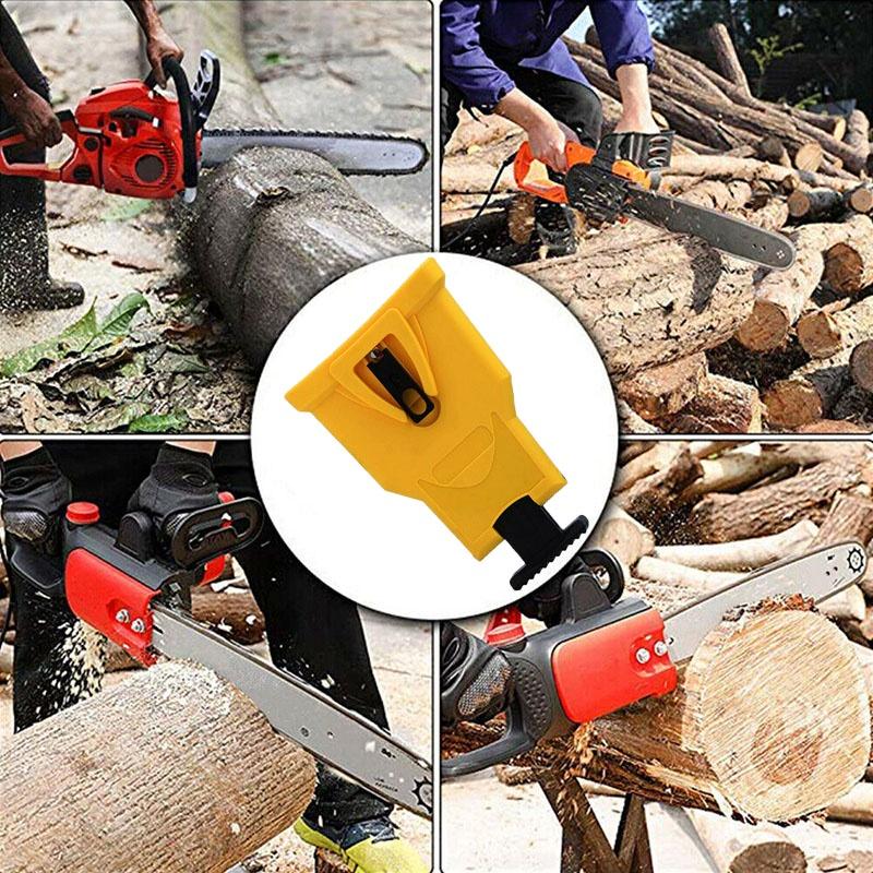 Sharpener Chainsaw Teeth Power Sharp Barmount Saw Chain Sharpening System Tools
