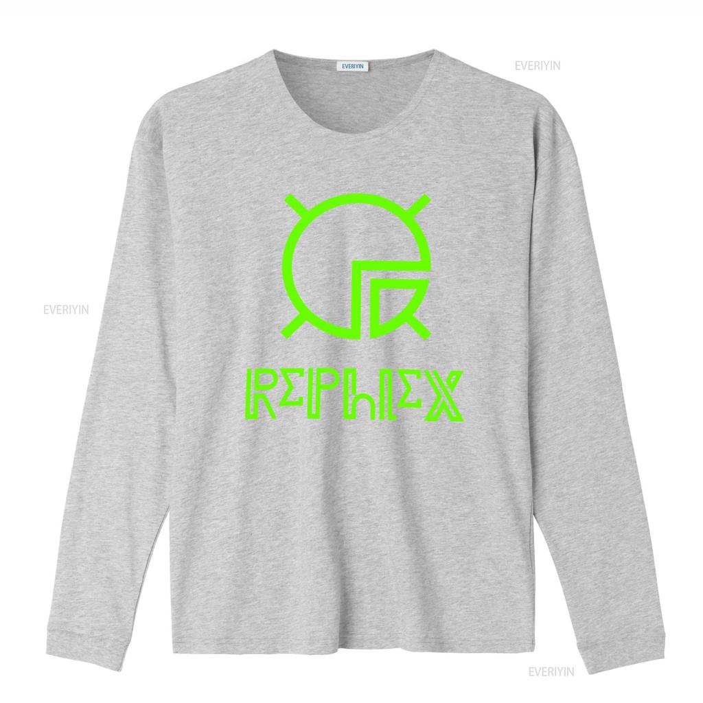 Neon Green Rephlex Records T Shirt Warp Aphex Twin 808 State Drexciya Techno Fashion Vintage Washed Fashion Casual Homme