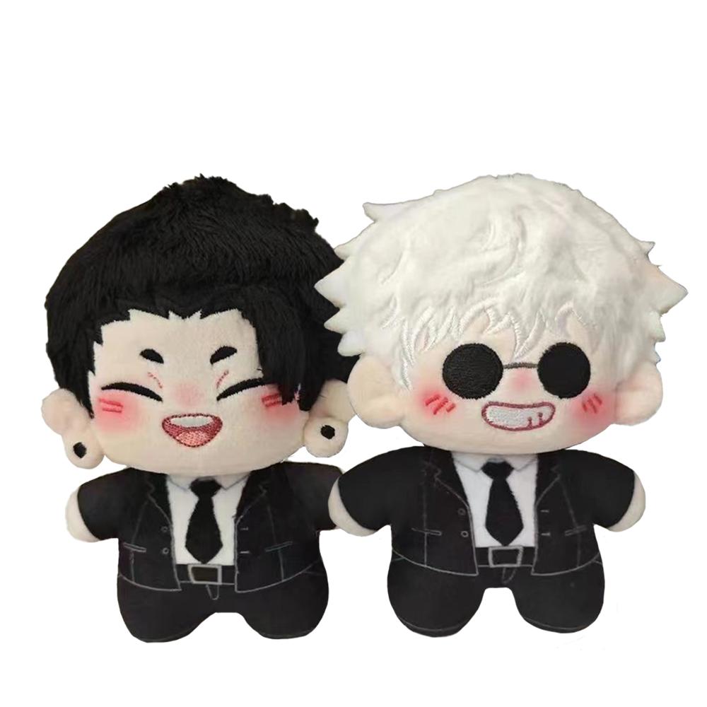 Anime Geto Suguru Gojo Satoru Figura Pelúcia Figura de Ação Pelúcia Poliéster Brinquedos Modelo de Corpo Estrela do Mar Coleção brinquedo infantil Presente 12cm