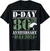 Operation Overlord 1944 DDay 2024 80th Anniversary Normandy TShirt Unisex Summer Luxury Brand Harajuku Ventilate Casual Tops