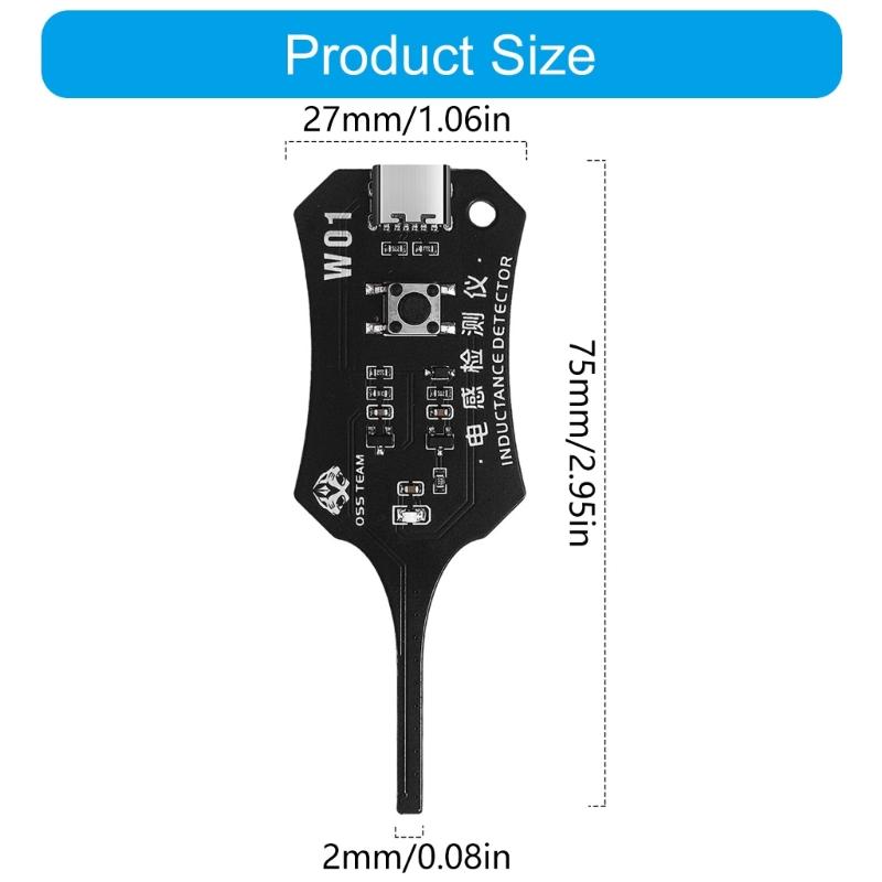 652F Inductance Tester W01 Inductor Detectors Featuring Fast Processing Indicators