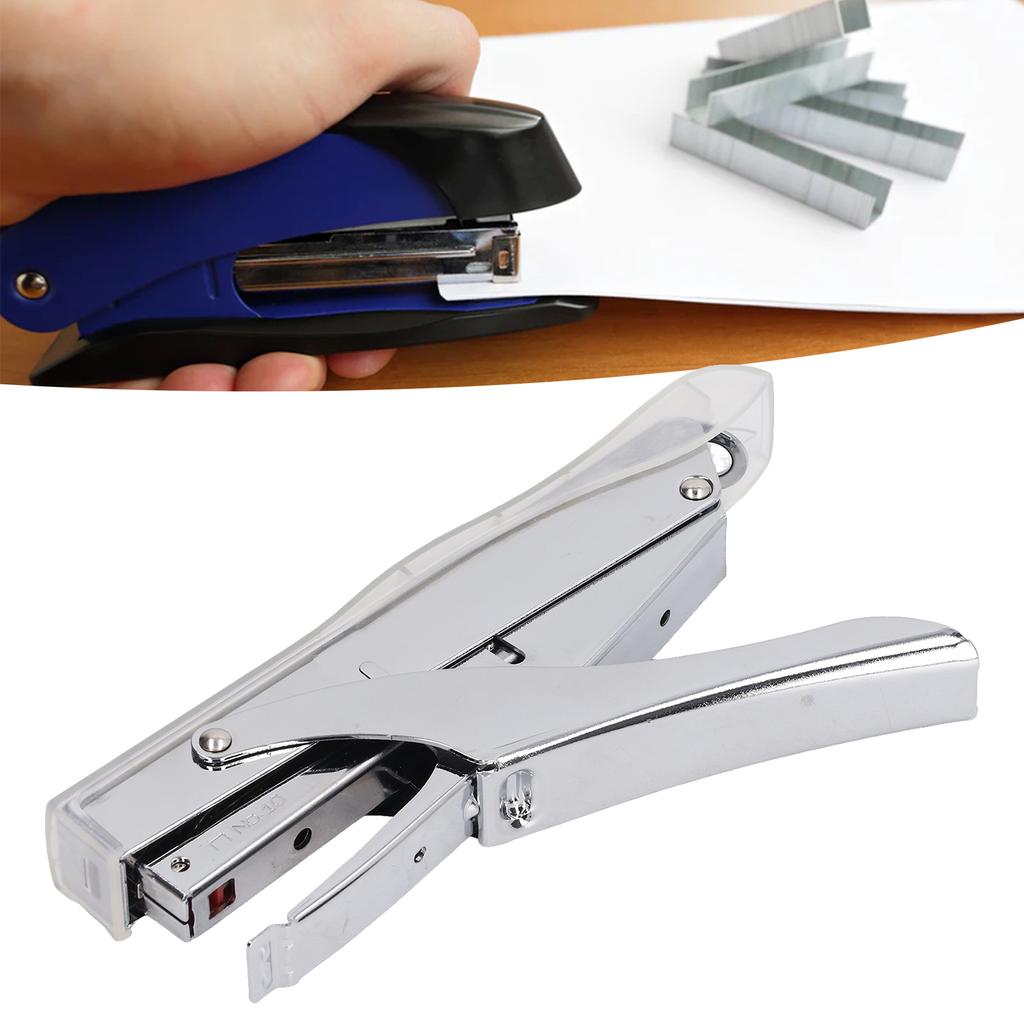 Hand Held Stapler 10 Sheets Capacity Ergonomic Labor Saving   Stapler for Binding Documents