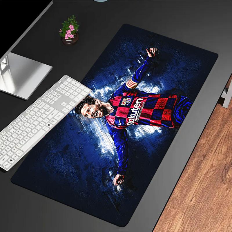 Argentina Football Star Messi Mouse Pad, Rubber Base, Esports Desk Mat, Mouse Pad for Gamers and Office Use, Gaming Desk , Easy To Clean Mat