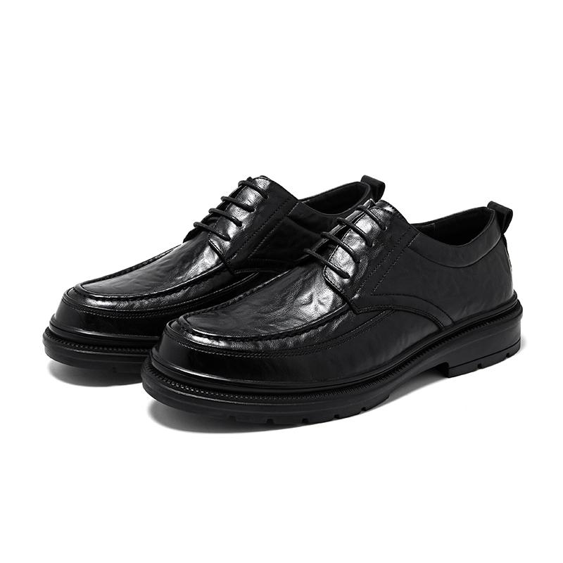 High Quality Leather Casual Shoes Men Spring Fashion Oxford Shoes Male Adult Business Dress Comfort Non-slip Formal Mens Oxford