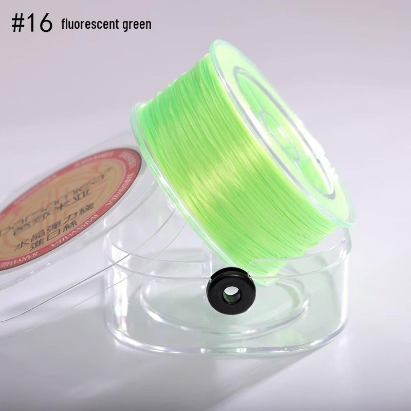 Imported Japanese Elastic Bracelet Cord - Durable Rubber Beading Line for Crystal Wenwan Beads