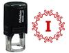 Printtoo Alphabet I Monogram Octagon Celtic Swirl Frame Self Inking Rubber Stamp Office